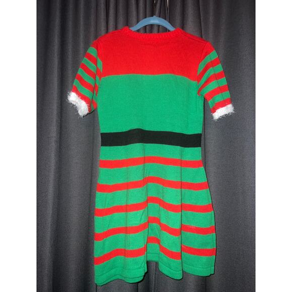 Ugly Christmas Sweater Dress Xmas Size Medium - Picture 3 of 3